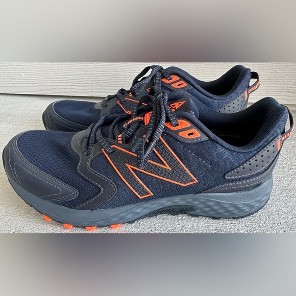 New Balance 410 Trail Dark Blue Orange Shoes MT410RD7 Men’s Size 9.5 NEW no tags - Picture 4 of 15